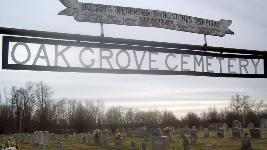 Oak Grove Cem Sign