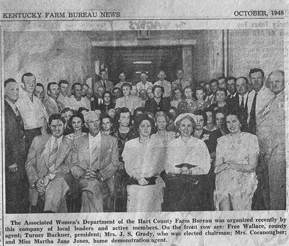 O'Banion, Hart Co Farm Bureau, Oct 1948