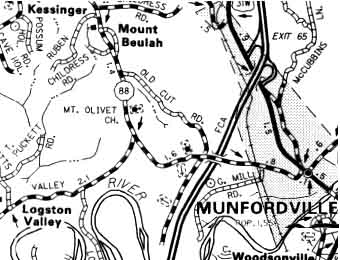 Zion Baptist Church Map