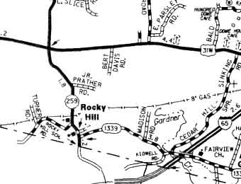 Rocky Hill Map