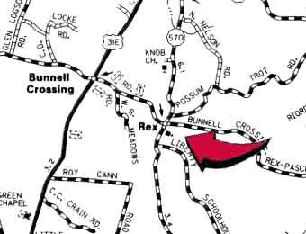 Zion Baptist Church Map